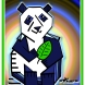 peter-hausser-abstract-animal-series-13-panda